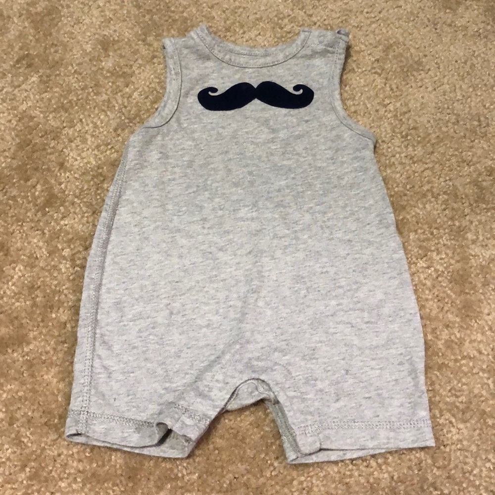 Baby Gap Mustache Romper